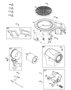 Part Location Diagram of 84003938 Briggs and Stratton Elbow, Intake